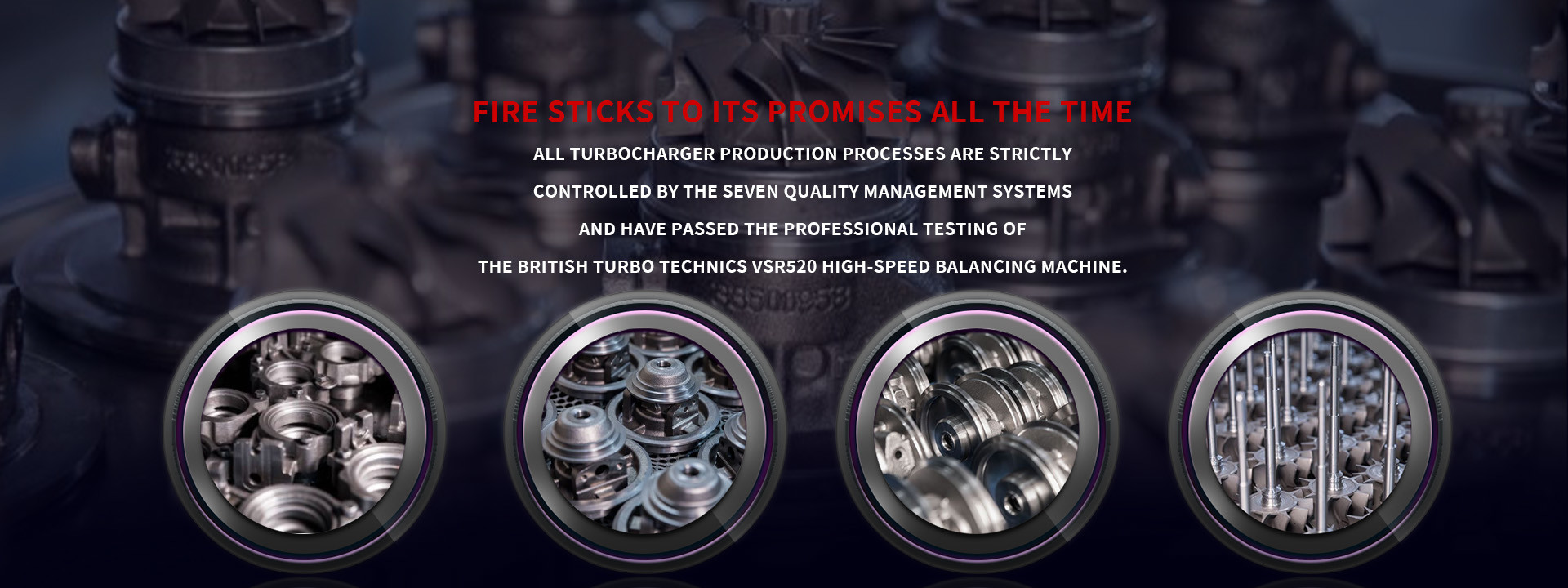 جودة شاحن توربيني مصنع